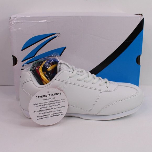 ZEPHZ Shoes Zephz Womens Tumble White Cheerleading Nurses Shoes